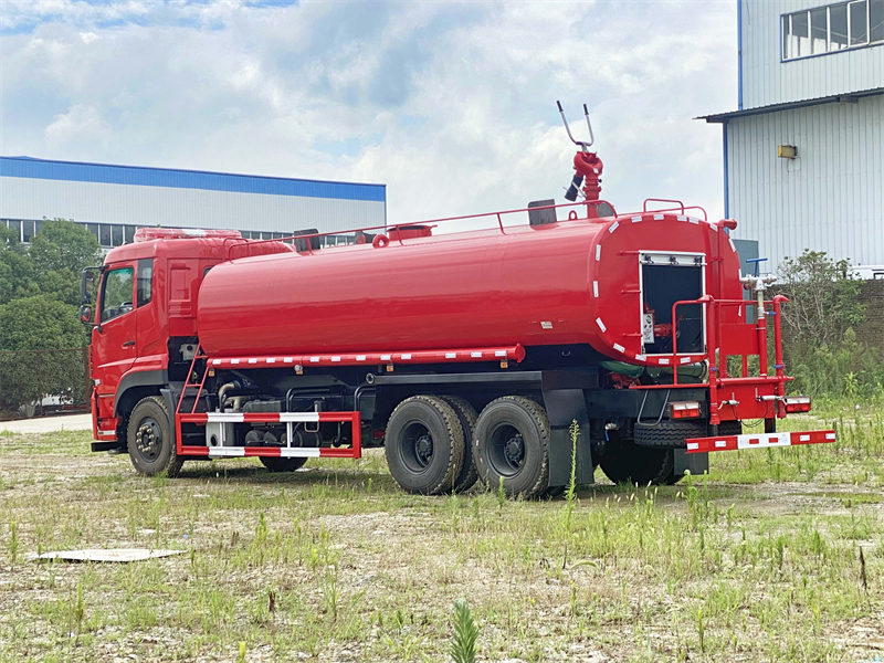 消防車干粉噴后還能不能用
