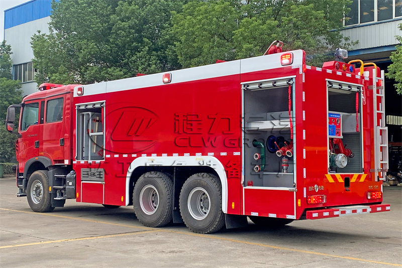 消防車多層建筑
