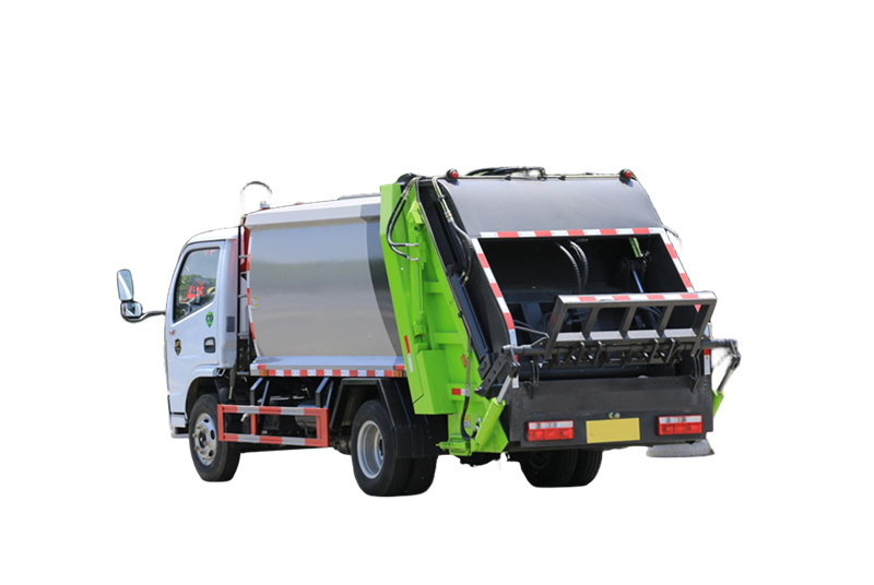 【龍工壓縮式垃圾車7噸】
