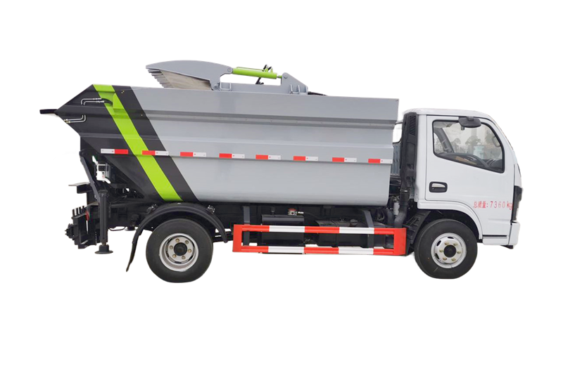 5立方壓縮式垃圾車：高效環(huán)保的城市清潔利器
