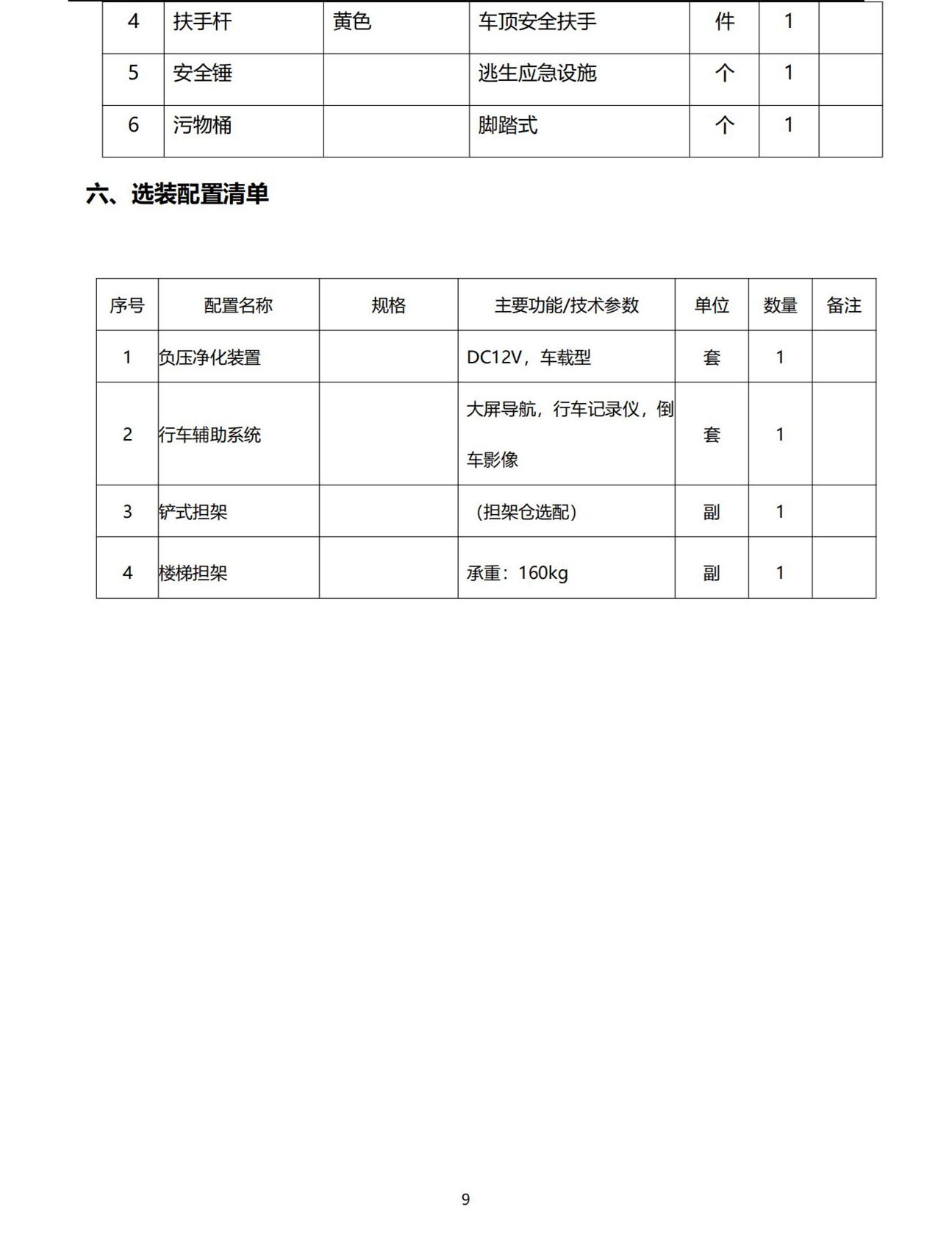 福田G7 G9救護(hù)車(chē)(圖9)