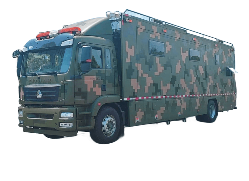 程力 軍用迷彩指揮車